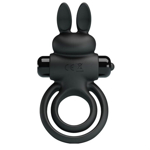 Pretty Love - Anillo Vibrador Iii Conejo Para Pene Negro