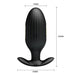 Pretty Love - Jefferson Plug Anal Controlado Por App Negro