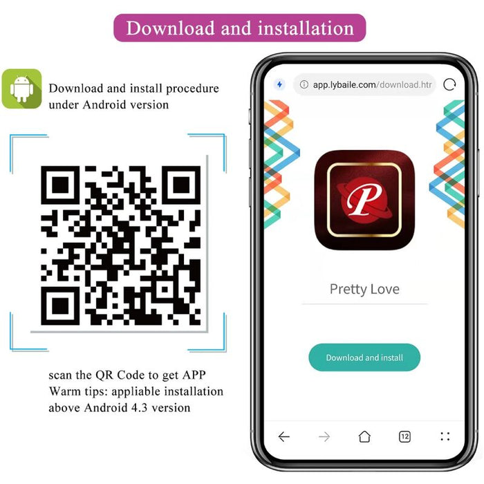 Pretty Love - Jefferson Plug Anal Controlado Por App Negro