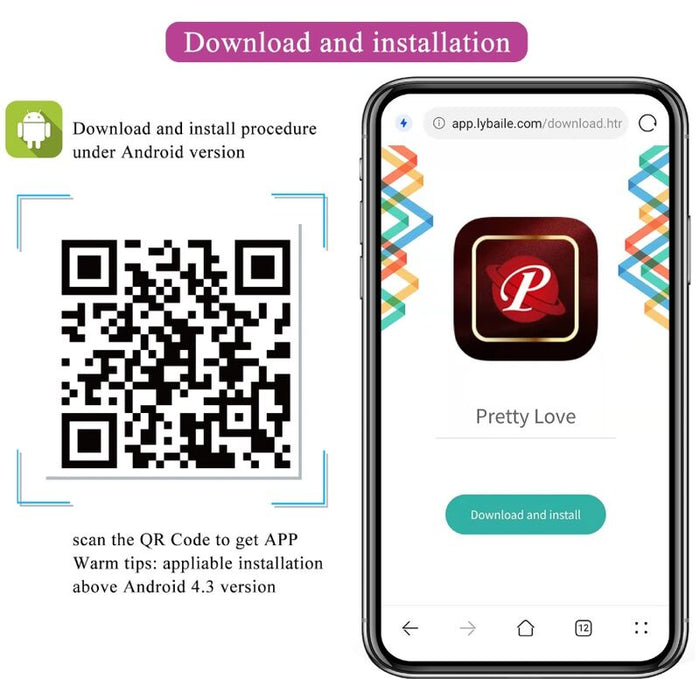 Pretty Love - Nymph Huevo Vibrador Controlado Por App Violeta