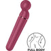 Satisfyer - Planet Wand-er Masajeador Vibrador Berry