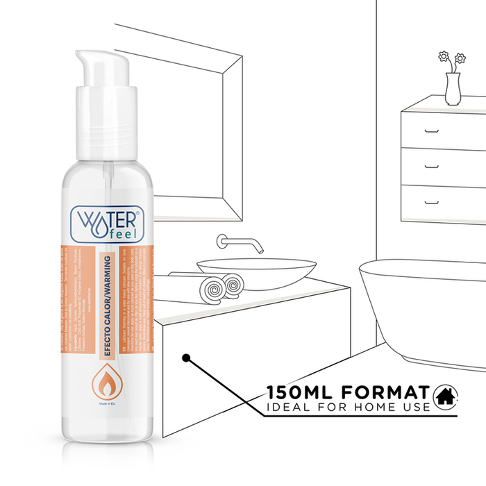 Waterfeel - Lubricante Efecto Calor 150 Ml