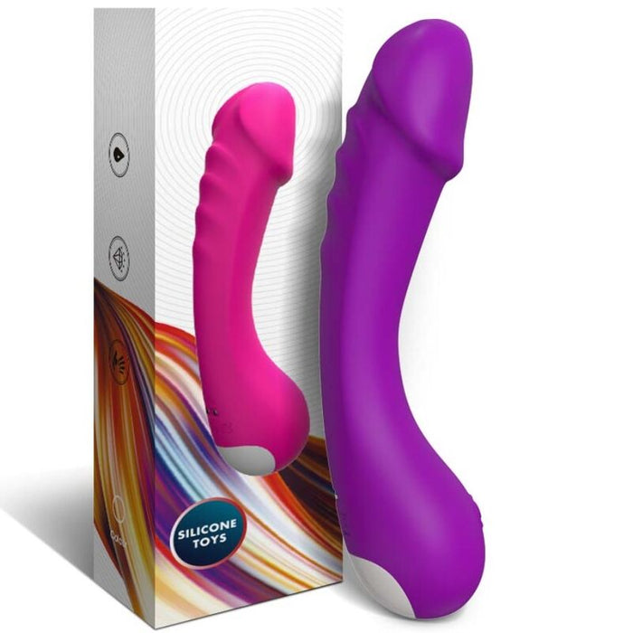 Armony - Dildo Vibrador Punto G Silicona Violeta