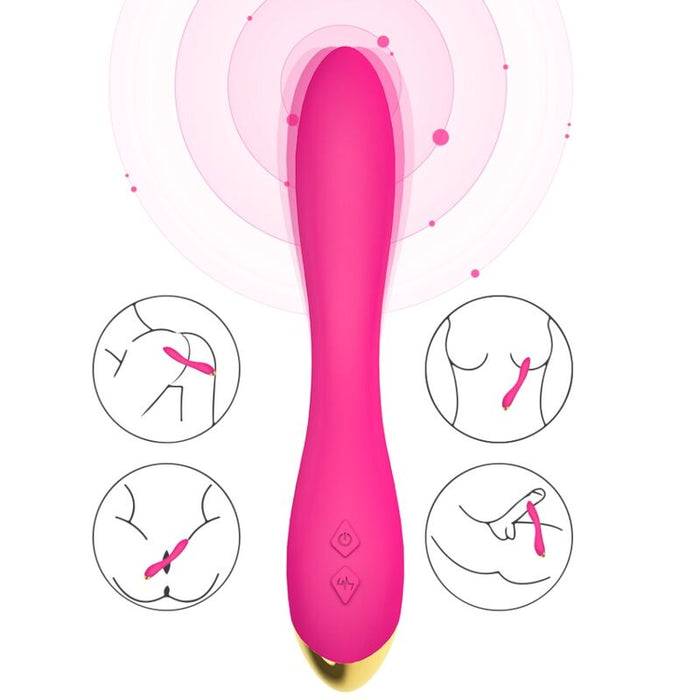 Armony - Flamingo Vibrador Multiposicion Fucsia