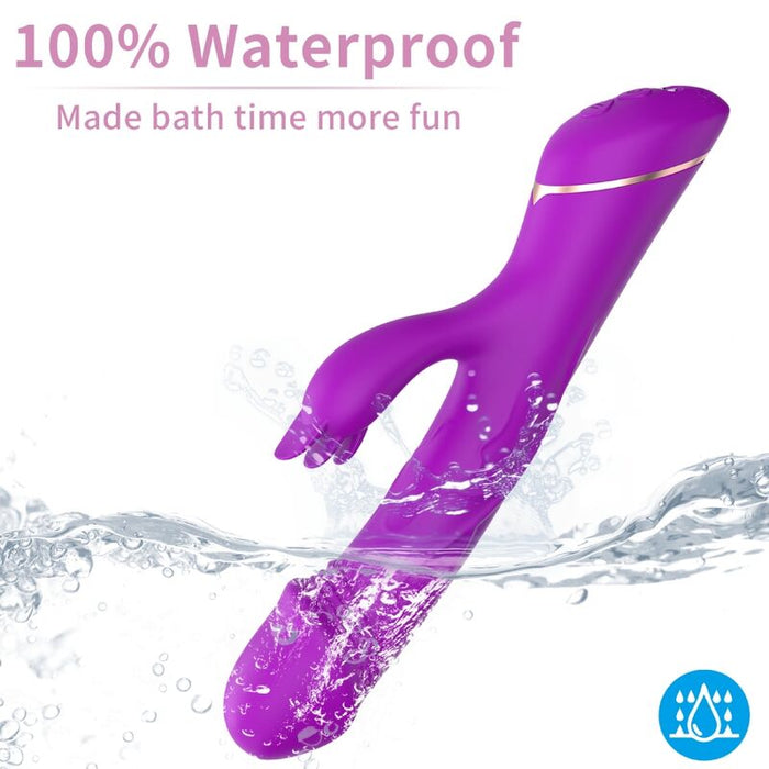 Armony - Dildo Vibrador Rabbit Silicona Violeta