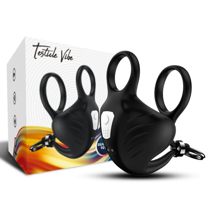 Armony - Manta Anillo Vibrador Testiculos Negro