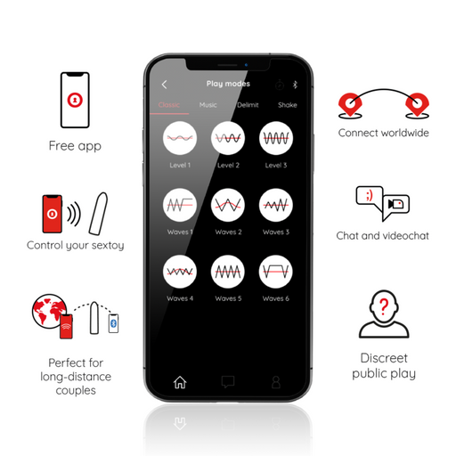 Oninder - Berlin Bala Vibradora Negro - App Gratuita