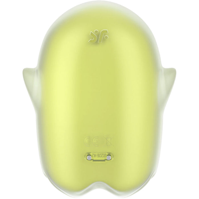 Satisfyer - Glowing Ghost Air Pulse & Vibrador Amarillo