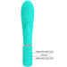 Pretty Love - Prescott Vibrador Punto G Multifunción Verde Agua