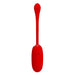 Pretty Love - Julius Huevo Vibrador Impermeble & Recargable Rojo