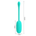 Pretty Love - Julius Huevo Vibrador Impermeble & Recargable Verde Agua