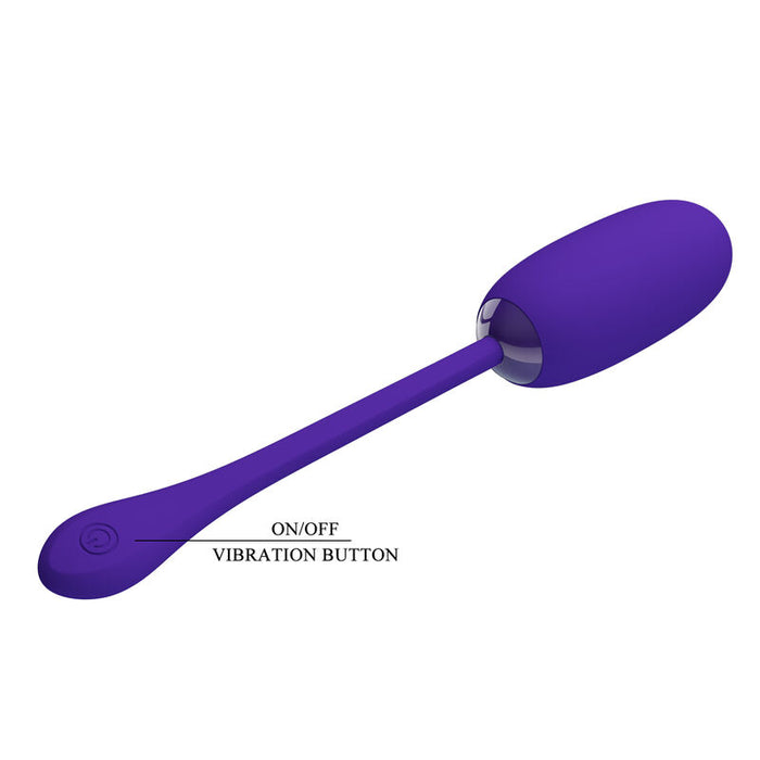Pretty Love - Julius Huevo Vibrador Impermeble & Recargable Lila