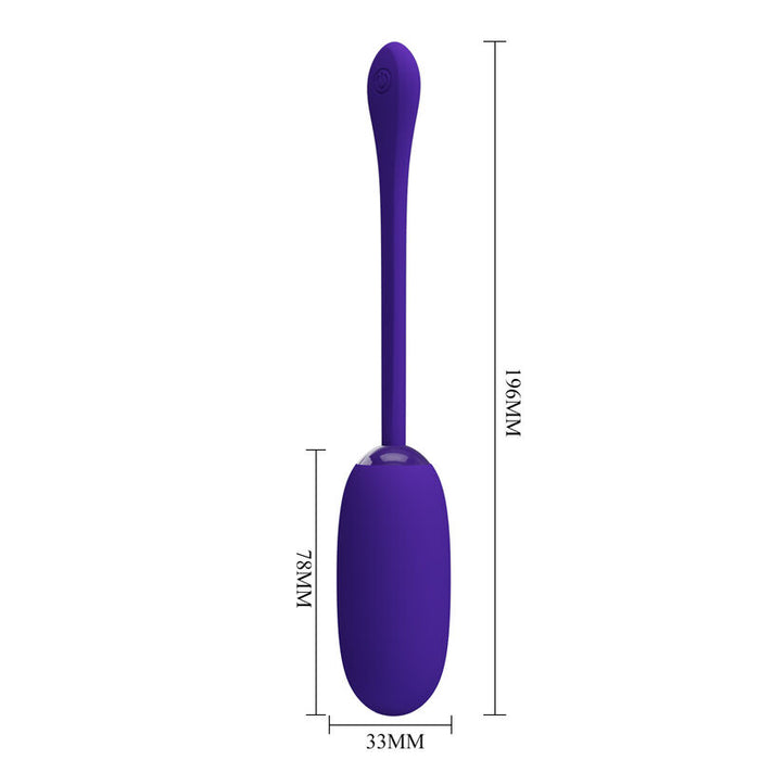 Pretty Love - Julius Huevo Vibrador Impermeble & Recargable Lila