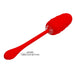 Pretty Love - Huevo Vibrador Con Textura Marina Recargable Rojo
