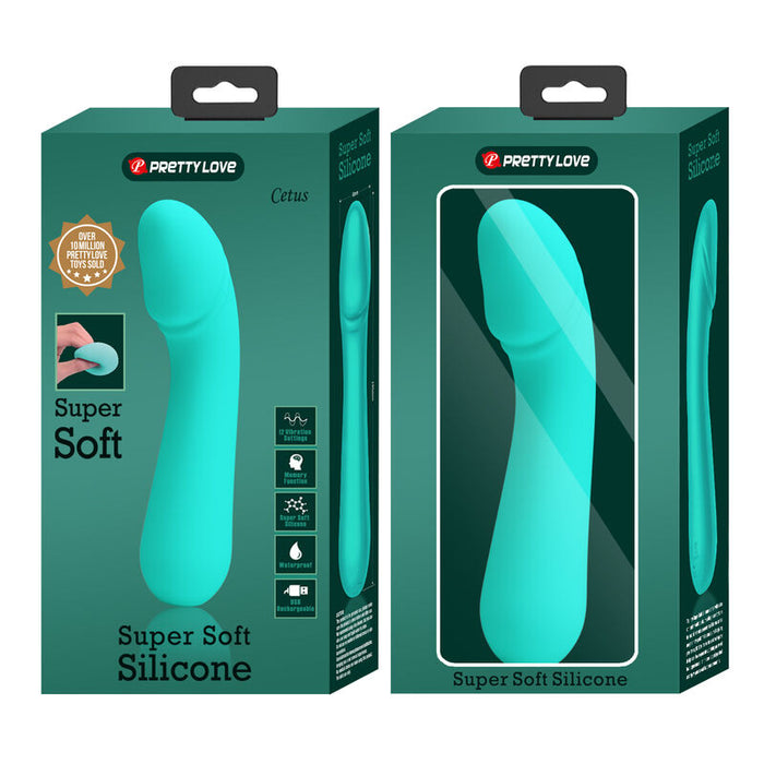 Pretty Love - Cetus Vibrador Recargable Verde Agua