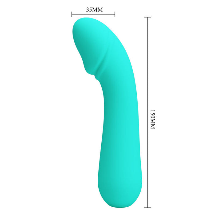 Pretty Love - Cetus Vibrador Recargable Verde Agua