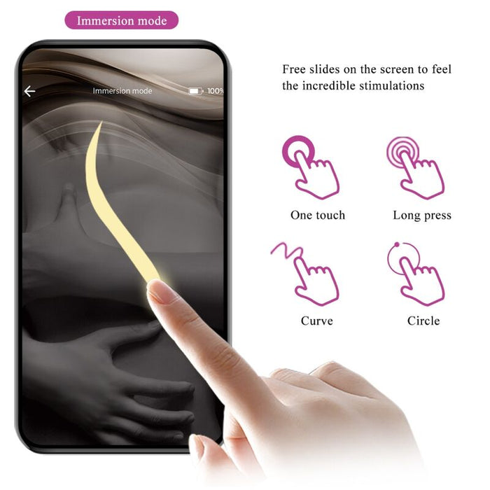 Pretty Love - Jayleen Vibrador App Control Remoto Lila