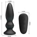 Mr Play - Vibrador Potente Control Remoto Anal Plug Negro