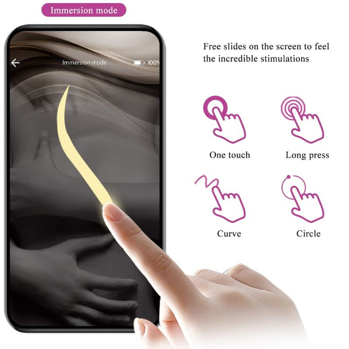 Pretty Love - Elvira Kegel Balls App Control Remoto Morado