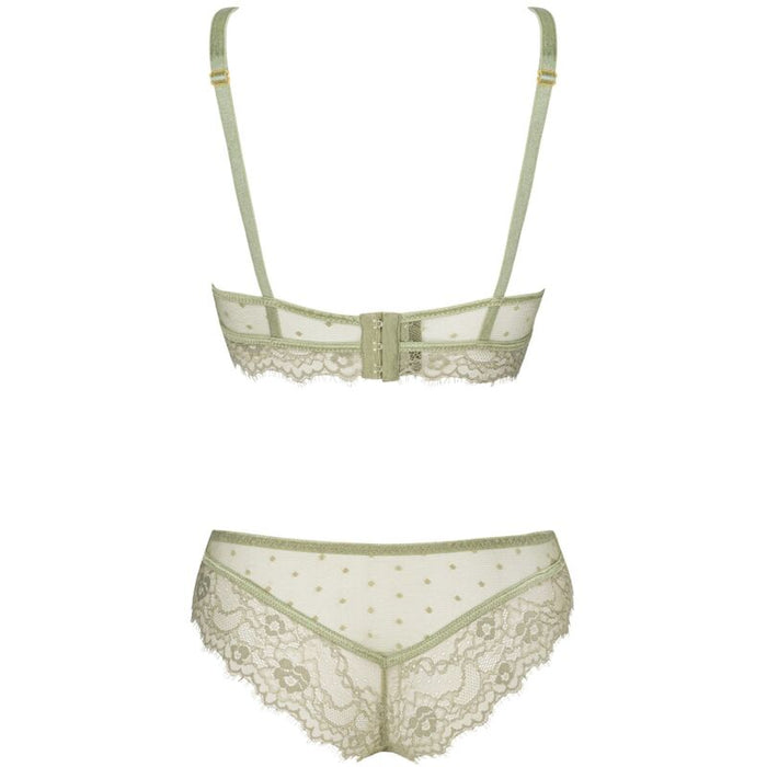 Livco Corsetti Fashion - Pine Lc 90667 Sujetador + Panty Khaki S/M
