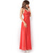 Chilirose - Cr 3883 Babydoll Largo Rojo L/xl