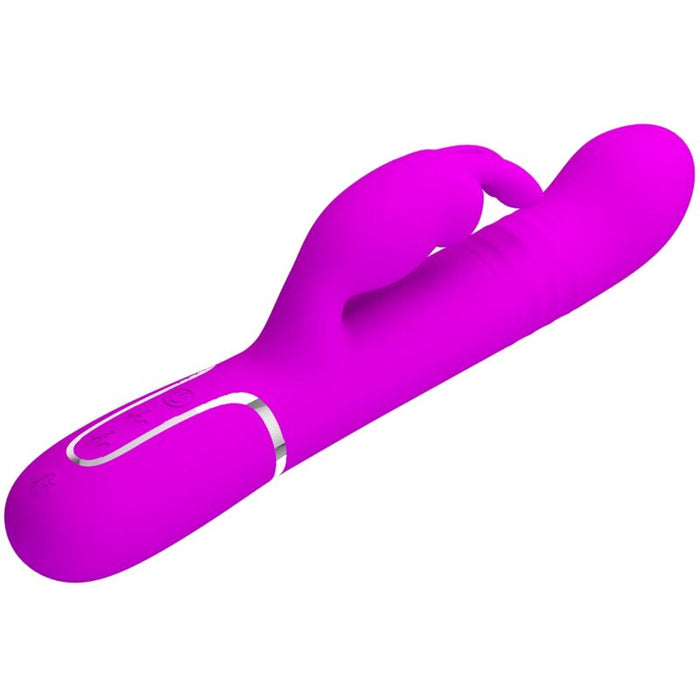 Pretty Love - Vibrador Coale Rabbit Perlas Violeta
