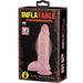 Baile - Inflatable Dildo Ii Hinchable Realístico Con Ventosa 15 Cm