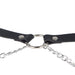 Subblime - Arnés Forma Cinturon Cuero Negro Talla Única