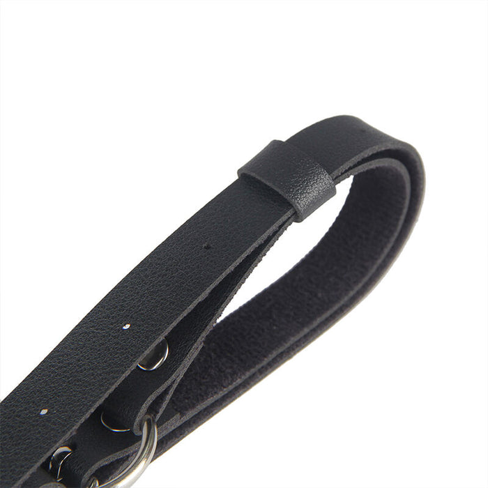Subblime - Arnés Forma Cinturon Cuero Negro Talla Única