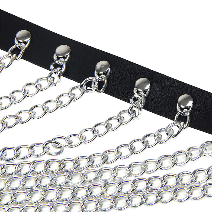 Subblime - Arnés De Pecho Cadenas Anilla Grande Talla Única