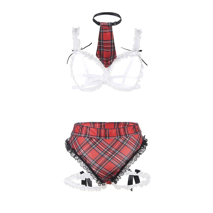 Subblime - Disfraz De Colegiala Sexy Con Sujetador L/Xl