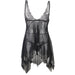 Subblime - Babydoll Tela Tul Pecho Encaje L/xl