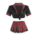 Subblime - Disfraz De Colegiala Sexy Con Top L/xl