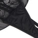Subblime - Teddy Cuello Halter Espalda Descubierta Encaje Negro S/m