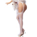Chilirose - Cr 4312 Medias Liguero Blanco S/m