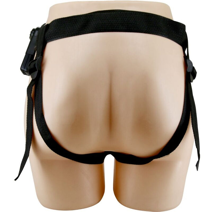 Pretty Love - Marion Harness Briefs Universal Con Dildo Vibración 19 Cm Mulato