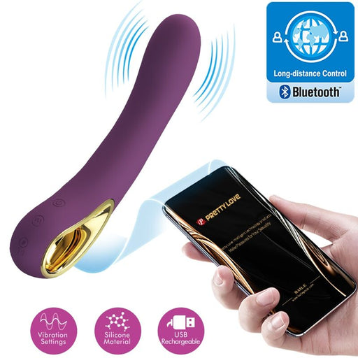 Pretty Love - Ethan Vibrador Recargable Lila