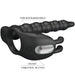 Pretty Love - Blackney Anillo Pene Con Plug Vibrador Negro