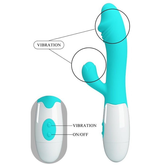 Pretty Love - Snappy Vibrador Punto G Verde Agua