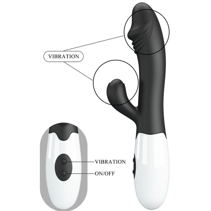 Pretty Love - Snappy Vibrador Punto G Negro