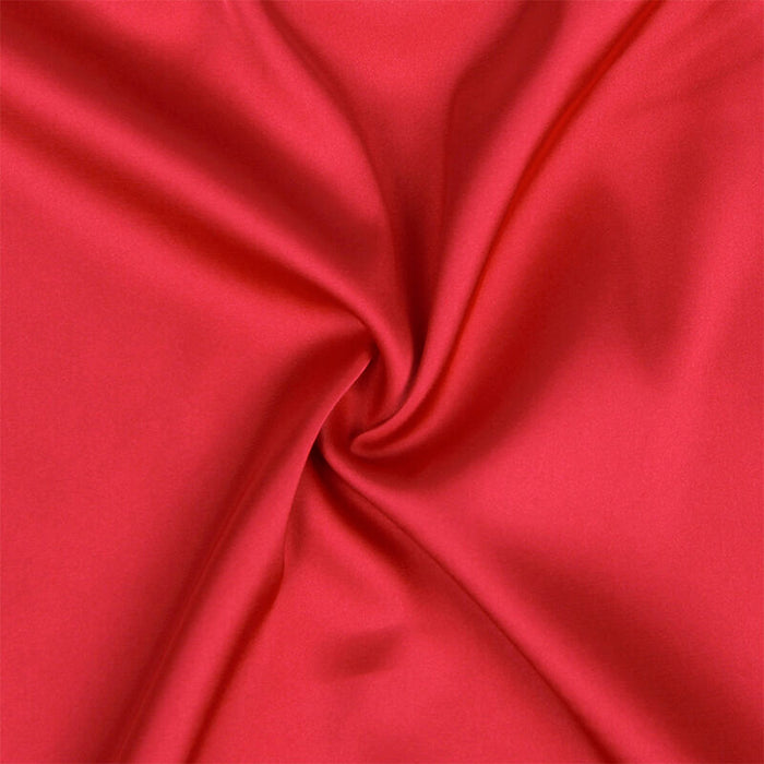 Subblime - Babydoll Satinado Con Encaje Rojo S/M