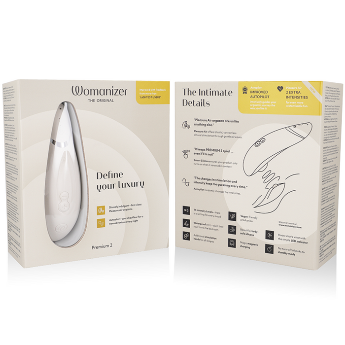 Womanizer - Premium 2 Estimulador De Clítoris Gris