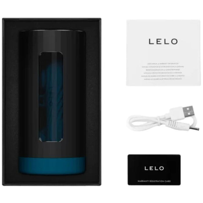 Lelo - F1s V3 Masturbador Masculino Verde Azulado Xl