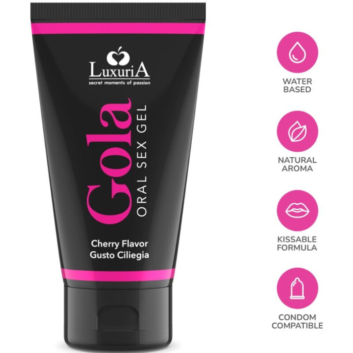 Intimateline Luxuria - Gola Gel Oral Cereza 50 Ml