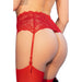 Chilirose - Cr 4718 Liguero & Medias Rojo L