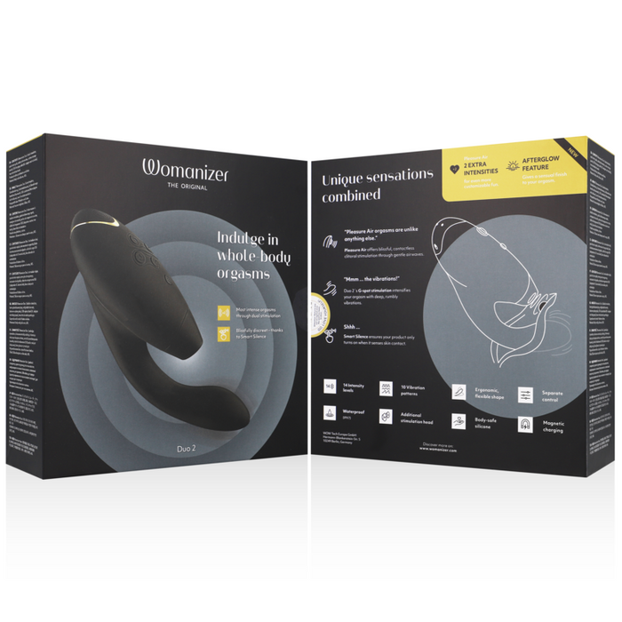 Womanizer - Duo 2 Estimulador Negro