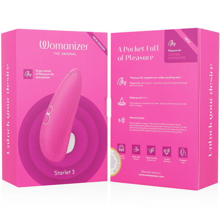 Womanizer - Starlet 3 Estimulador Clítoris Rosa
