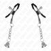 Kink - Pinzas Para Pezones Con Colgante De Campana Plateado 6 Cm