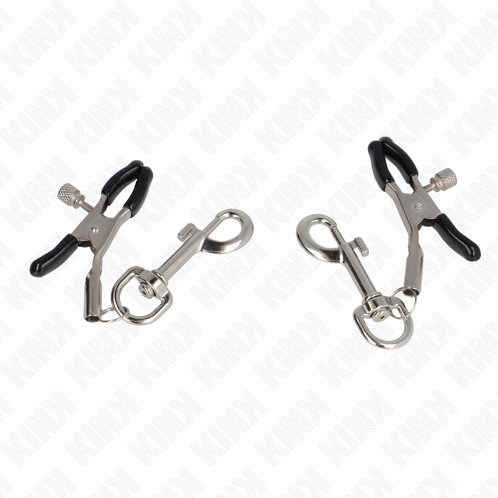 Kink - Pinzas Para Pezones Con Gancho 6 Cm
