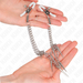 Kink - Pinzas Para Pezones Con Cadena De Púas 30 Cm